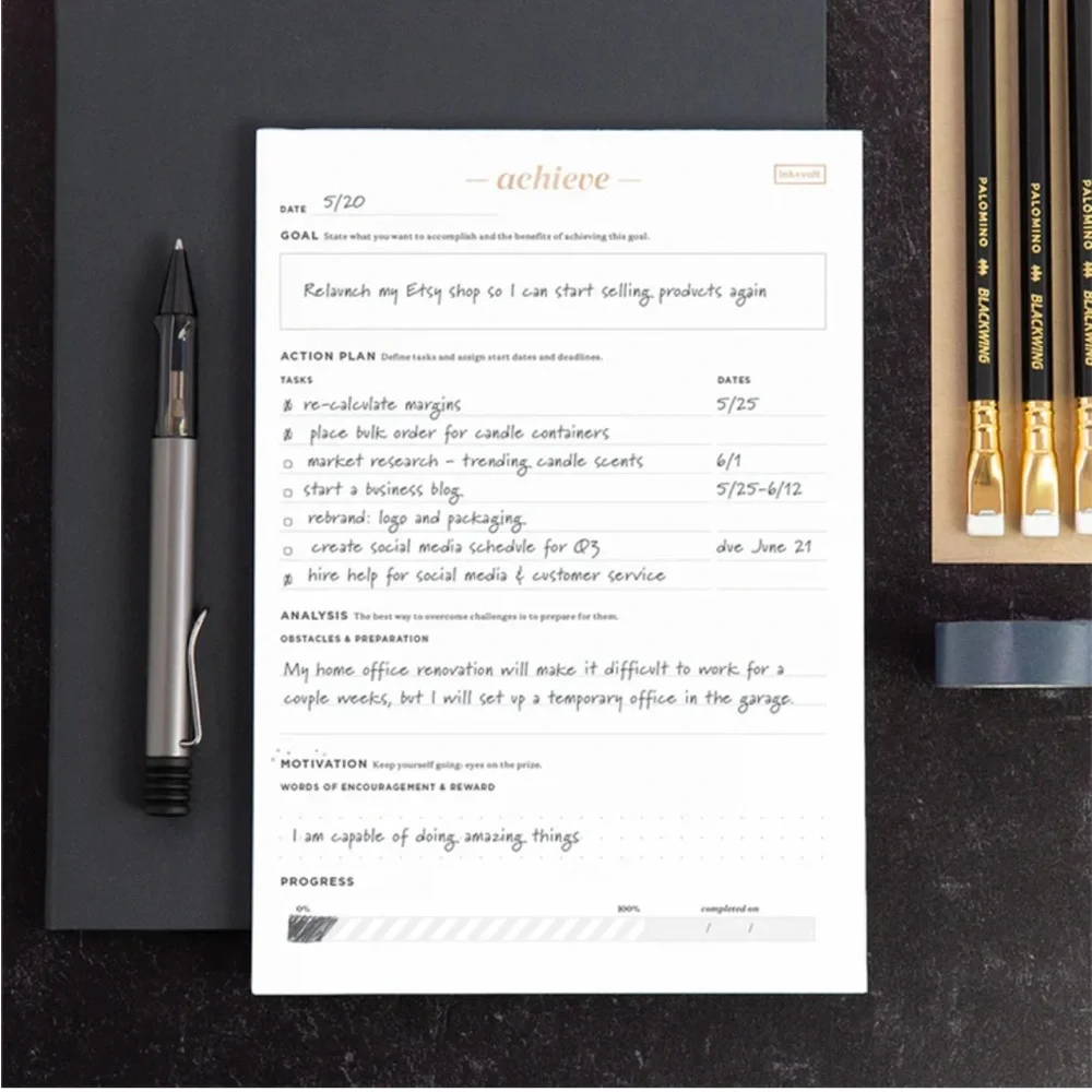 Ink+volt notepad planner bundle - Picture 6 of 14